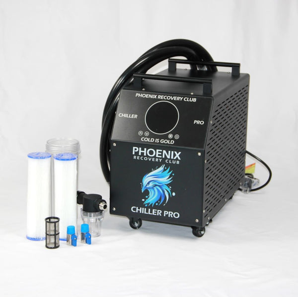 Pourquoi Utiliser un Chiller avec une Baignoire de Glaçons : La Clé d’une Recovery Zone Efficace - Phoenix Recovery Club